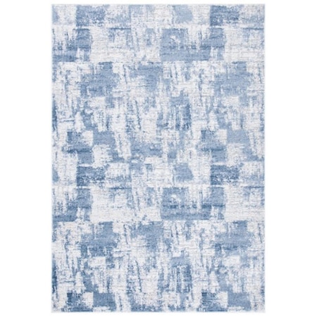 Safavieh 3 x 5 ft. Amelia 786A Power Loomed Rectangle Area Rug Ivory & Blue ALA786A-3